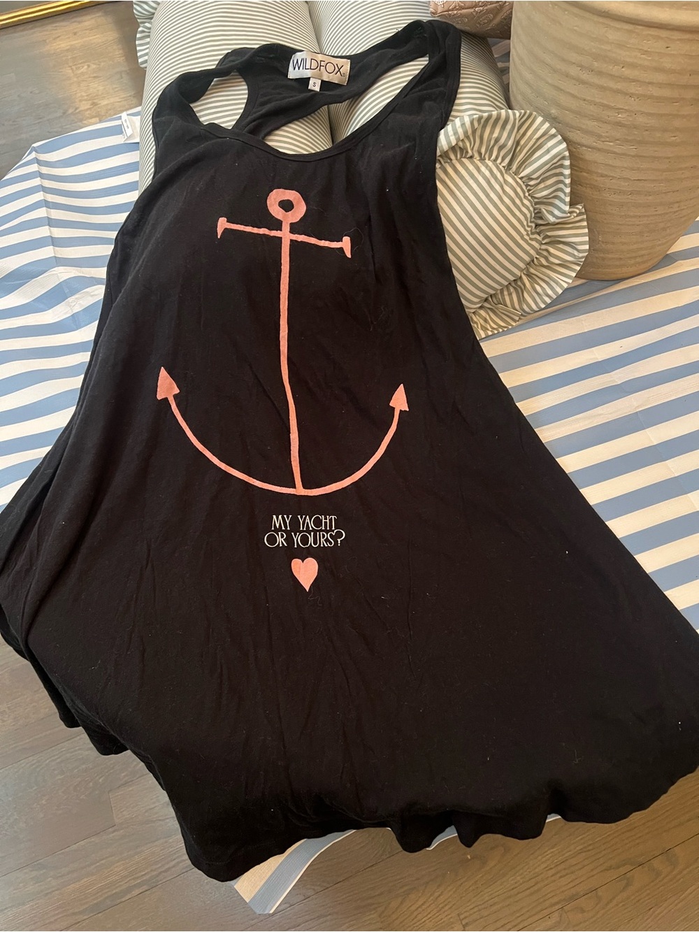 Wildfox Black Beach Coverup Dress